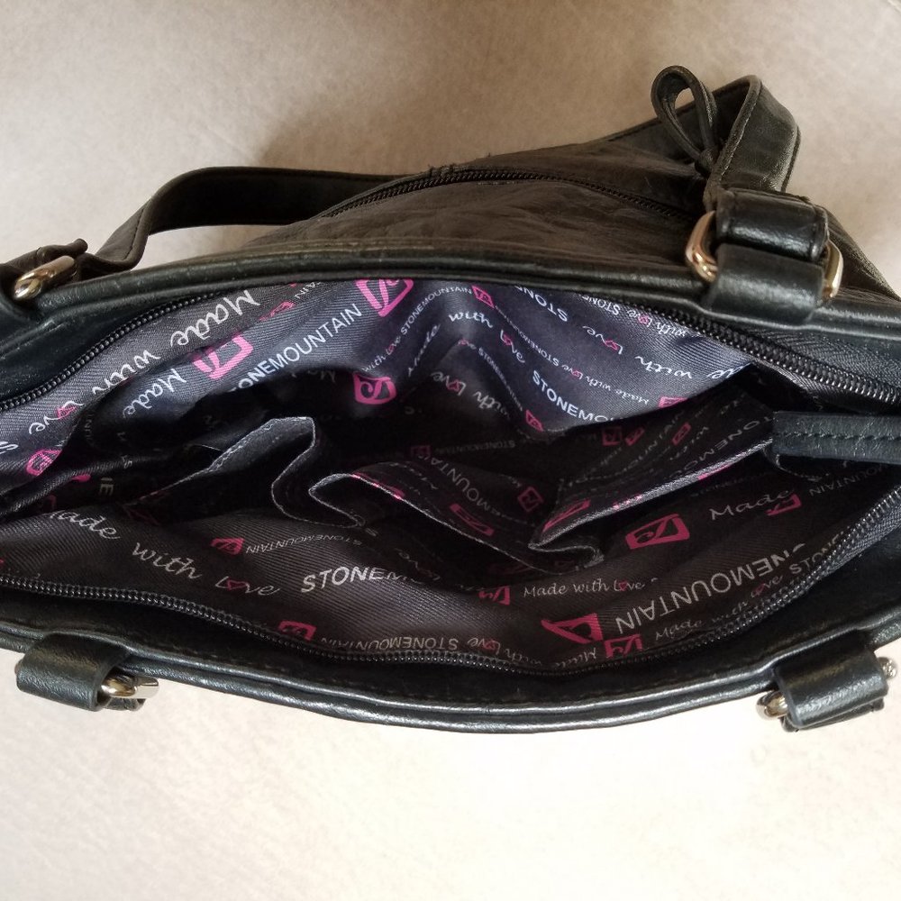 Stone Mountain Patchwork Leather Bag - image 3